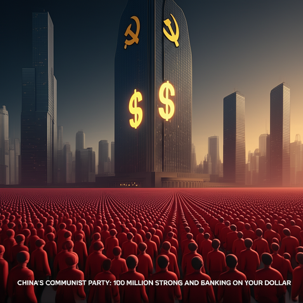 China's Communist Party Membership Surpasses 100 Million Amidst Economic Incentives