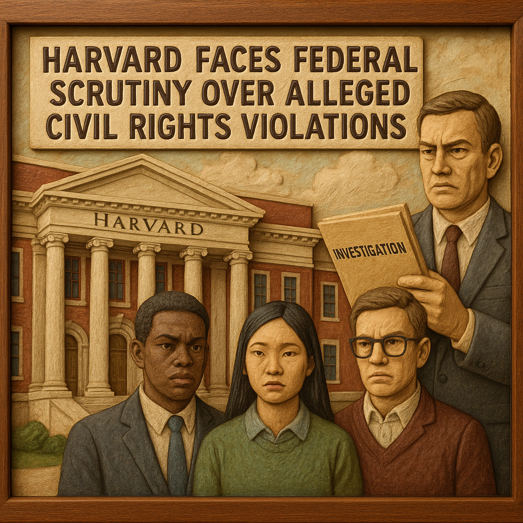 Harvard Faces Federal Scrutiny Over Alleged Civil Rights Violations